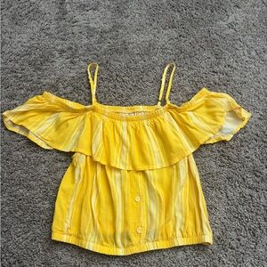 🌸 5 for $20 🌸 Yellow Off-Shoulder Top